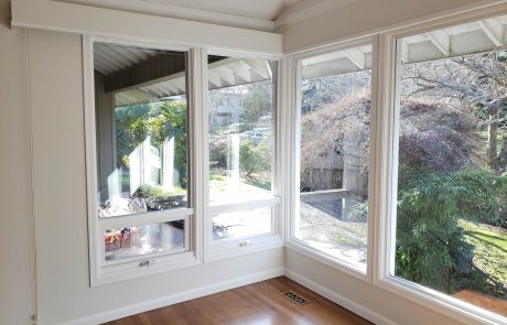 floor to ceiling windows inside an uplands victoria house